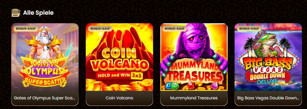 Spielautomaten von Goldspin Casino