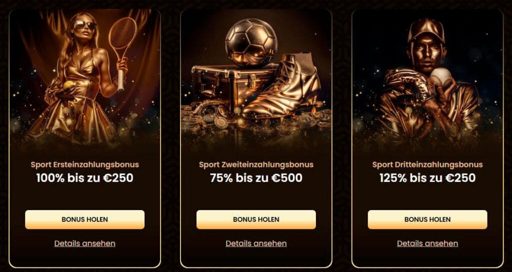 Sportbonus Goldspin Casino